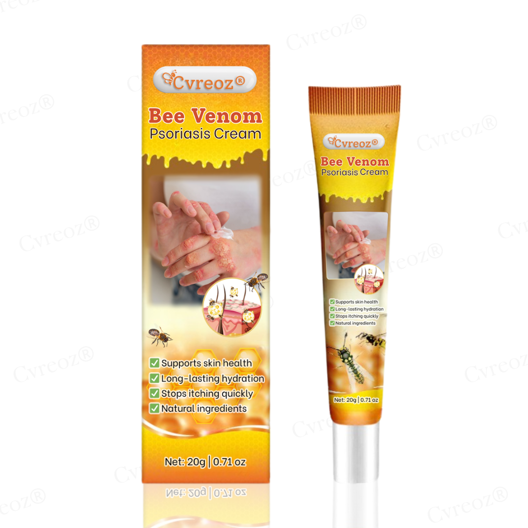 Cvreoz® Bee Venom Psoriasis Cream ✨See Visible Improvement in Just 7 Days✨
