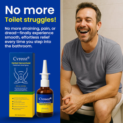 Cvreoz® Herbal Hemorrhoid Treatment Anal Spray🌟 Instant Soothing Relief🌟