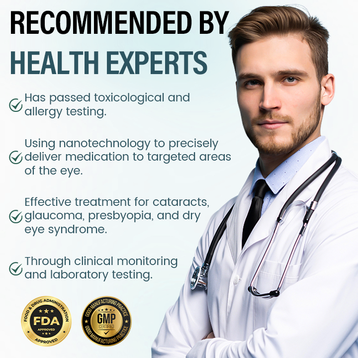 Timilk® OptiFusion Nano Eye Drops Serum —Nano Technology Restores Clear Vision,  No Glasses, No Surgery