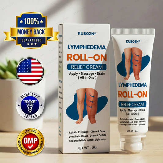 KUBOZN® Roll-On Cream for Lymphatic Drainage & Swelling Relief
