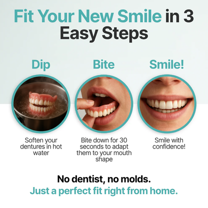 Tiworld™ Custom-Fit Full Functional Dentures
