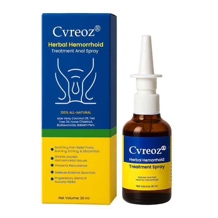 Cvreoz® Herbal Hemorrhoid Treatment Anal Spray🌟 Instant Soothing Relief🌟