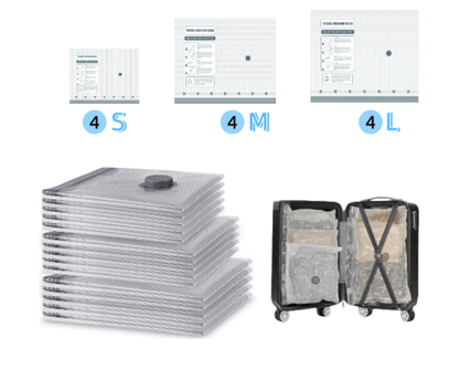 ✨LAST DAY ALERT 49% OFF🔥 X7 Cordless Travel Vacuum Bag Set